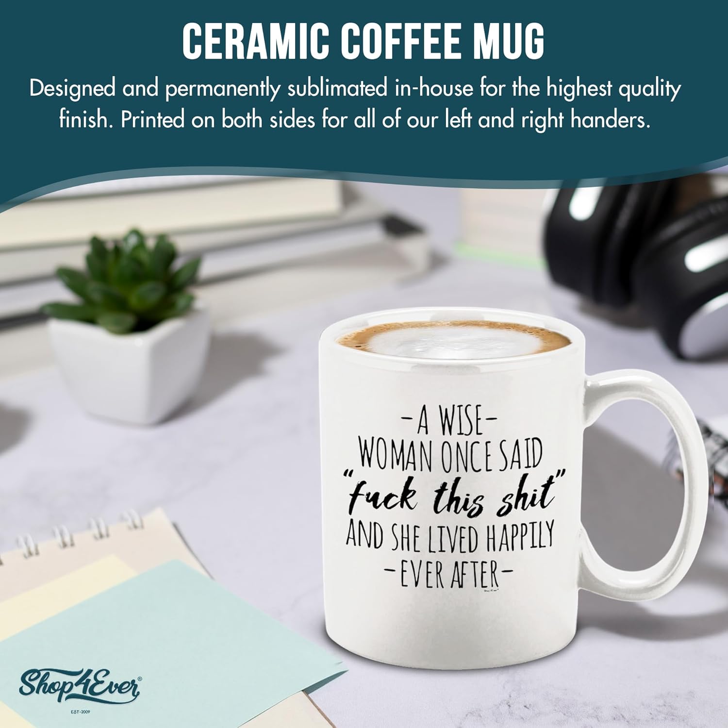 Faith Cross Ceramic Coffee Mug Tea Cup Thoughtful Inspirational Christian Gift 11 oz