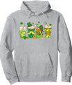 Funny St.Patricks Day shenanigans shamrocks Pullover Hoodie