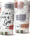 Gifts for Christmas - Christian Tumbler - Bible Emergency Tumber - Christian Mug - Gifts for Christian Women, Men - Religious Tumbler