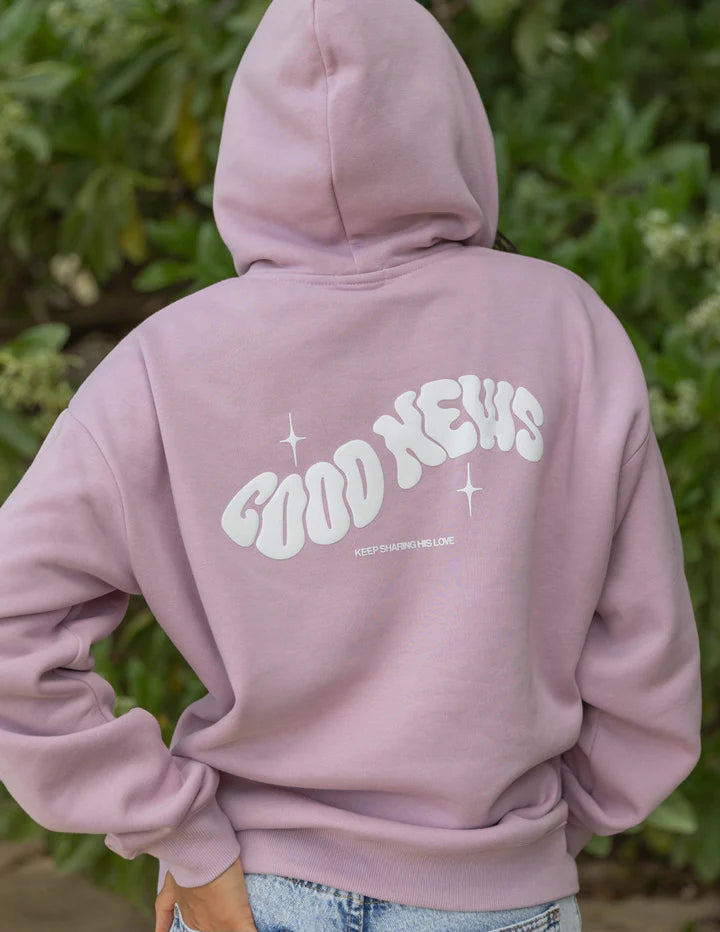 Good News Pink Unisex Hoodie