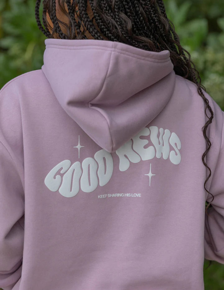 Good News Pink Unisex Hoodie