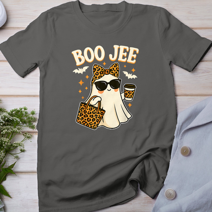 Boo JEE Ghost Shirt Halloween Women Girls Boojee Halloween T-Shirt