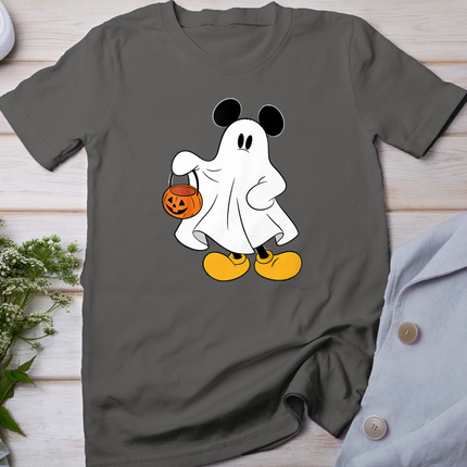 Halloween Mouse Ghost Costume Trick-or-Treat T-Shirt
