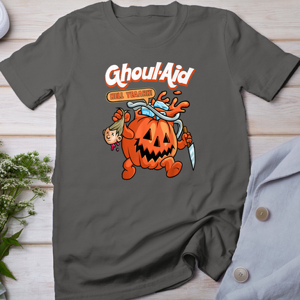 Cool Ghoul Aid Funny Ghoul Pumpkin Cute Meme Halloween T-Shirt