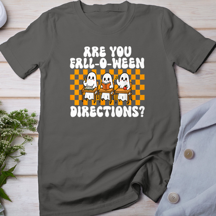 Halloween Teacher are You Fall-O-Ween Directions Spooky T-Shirt
