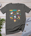 God Says I Am Outer Space Themed Bible Christian Kids Boys T-Shirt