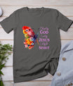 Blessed By God - Loved By Jesus Butterfly T-Shirt