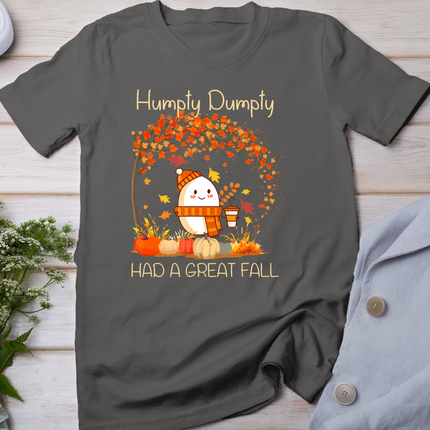 Humpty Dumpty Had A Great Fall Thanksgiving Autumn Halloween T-Shirt