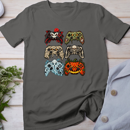 Gaming Controller Halloween Video Games Spooky Gamer Funny T-Shirt