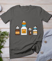 Pumpkin Spice Funny Nurse Halloween Thanksgiving Scrub Fall T-Shirt