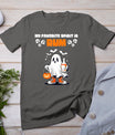 Funny Spooky Ghost Rum My Favorite Spirit Is Rum Halloween T-Shirt