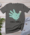 Turkey Glove Thanksgiving Gobble Nurse Thanksgiving Fall T-Shirt