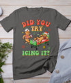 Christmas School Nurse Xmas Did You Try Icing It Gingerbread T-Shirt