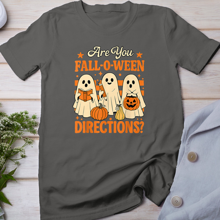 Are You Following Directions Halloween Teacher Ghosts Tees T-Shirt