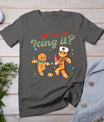 Funny Christmas Nurse Did You Try Icing It Gingerbread Man T-Shirt