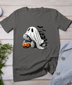 Halloween Turtle Ghost Pumpkin Costume Terrapin Tortoise T-Shirt