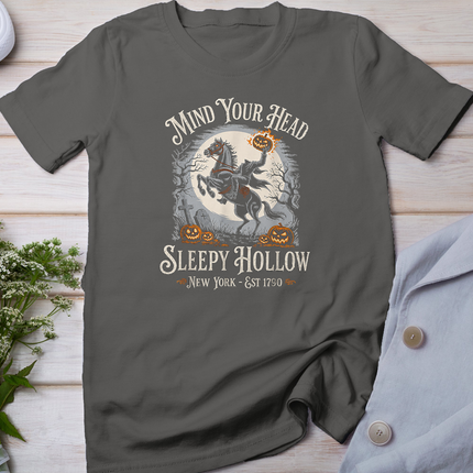 Vintage Mind Your Head Sleepy Hollow Headless Horseman T-Shirt