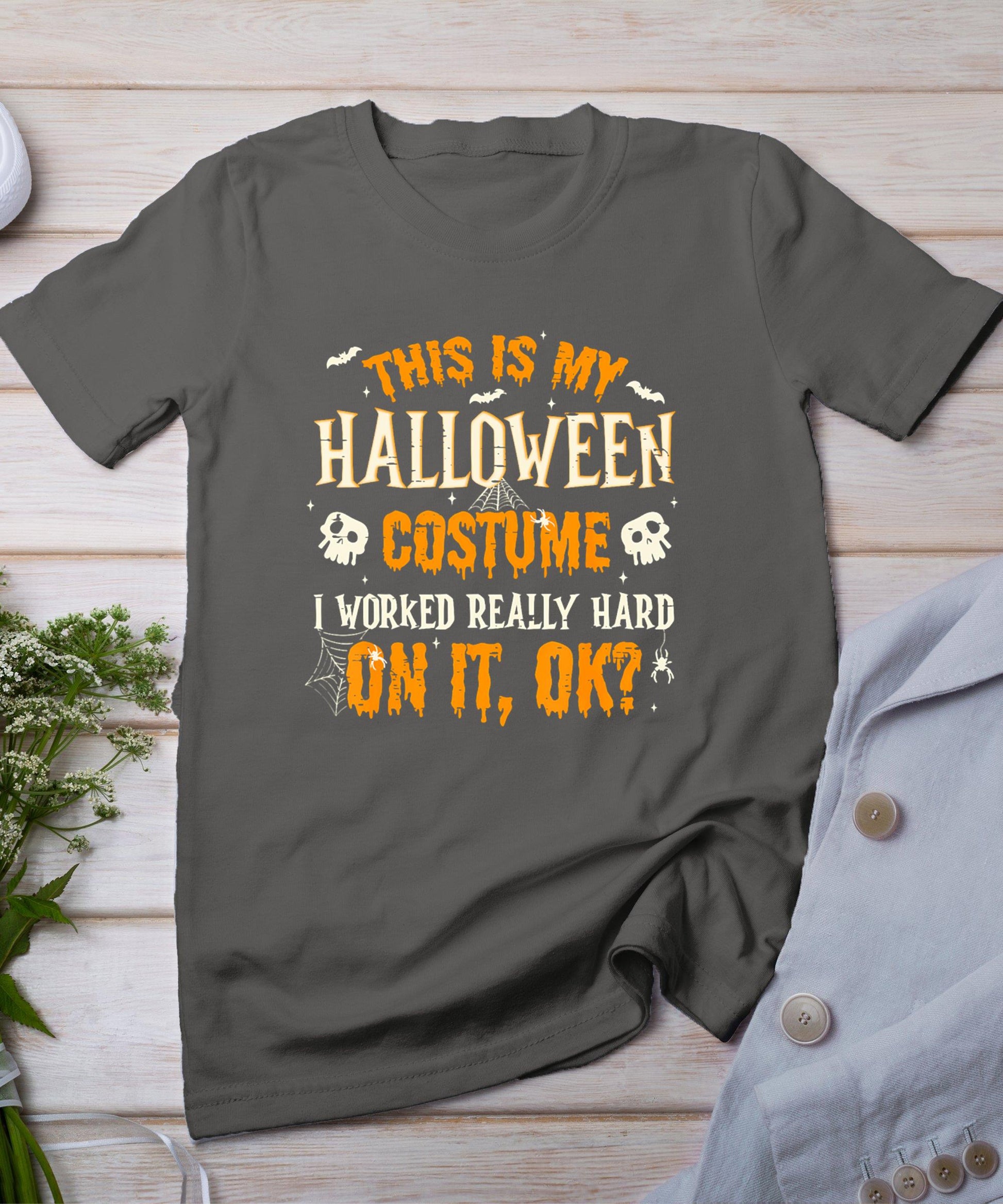 Funny This Is My Halloween Costume Men Women Halloween 2024 T-Shirt