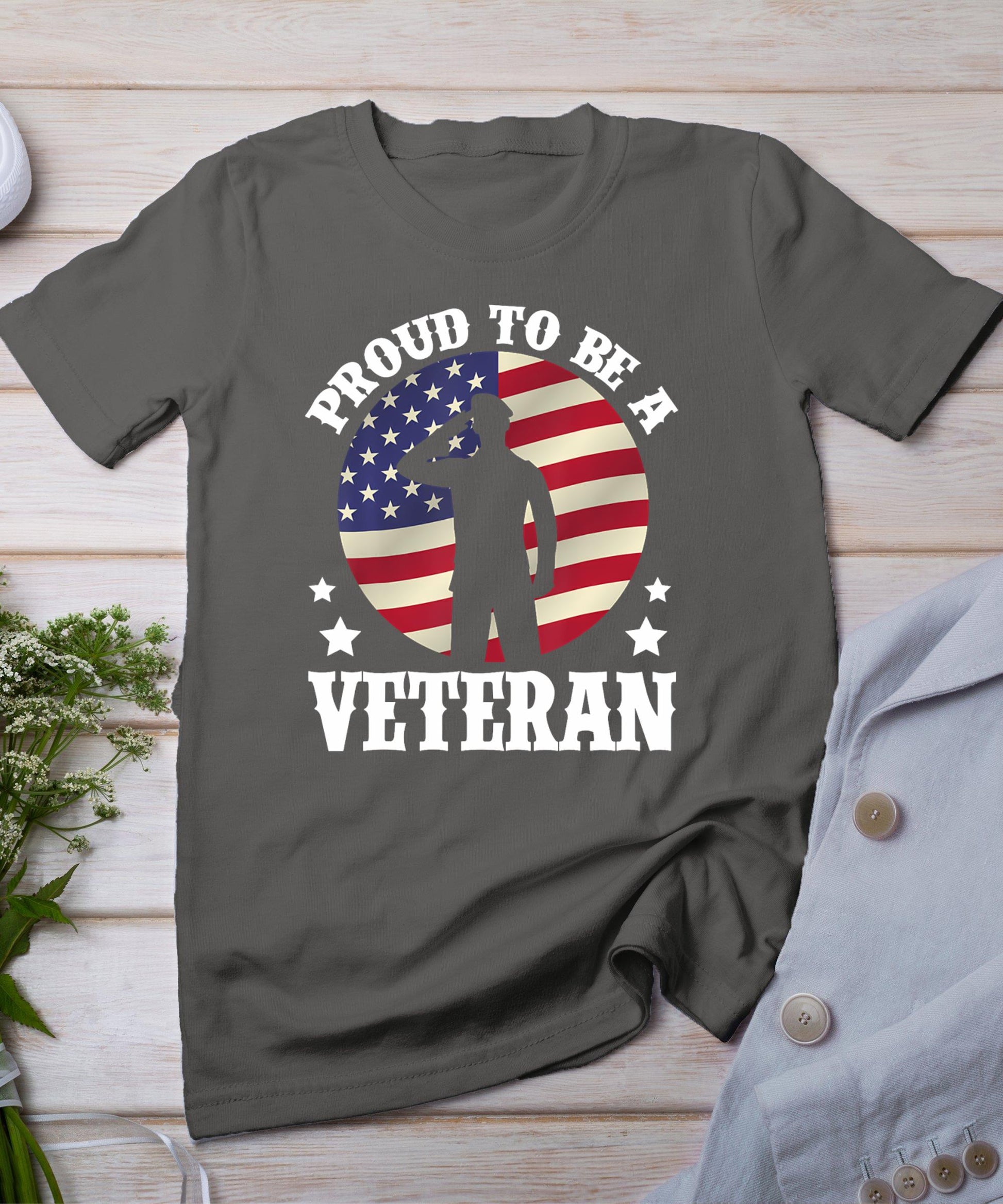 Proud Be A Veteran Of The Usa Veteran Veterans Day T-Shirt