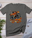 Kids Monster Truck Pumpkin Jack O Lantern Halloween Boy Toddler T-Shirt