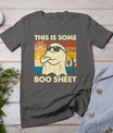 This Is Some Boo Sheet Ghost Retro Funny Halloween Men Women T-Shirt