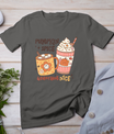 Fall Coffee Pumpkin Spice Latte Iced Warm Cozy Autumn Orange T-Shirt