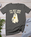 Funny I'm Just Here For The Boos Halloween Costumes Ghost T-Shirt