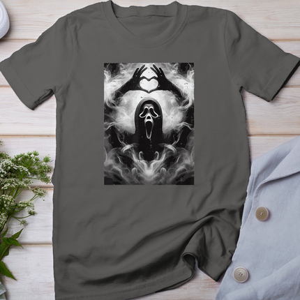 Halloween Horror Ghost Hand Heart Costume Men Women Kids T-Shirt