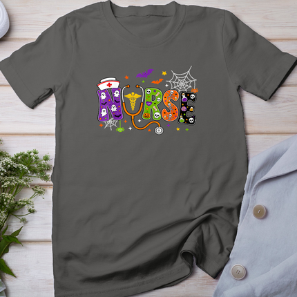 Halloween Nurse Life Nursing Spooky Halloween School Nurse T-Shirt
