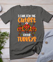 Care For Little Turkeys Nurse Fall Thanksgiving Scrub Top T-Shirt