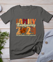 Family Thanksgiving 2024 Crew Dabbing Turkey Group Matching T-Shirt