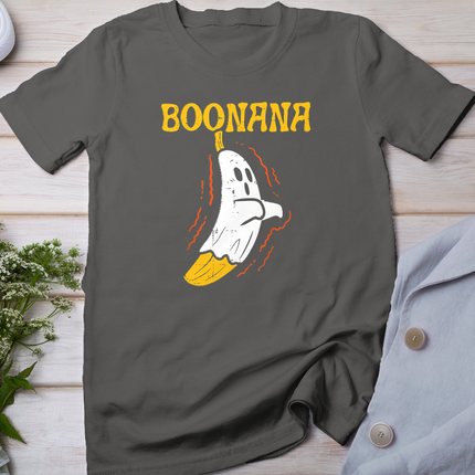 Boonana Cute Ghost Banana Halloween Costume Men Women Kids T-Shirt