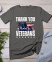 Thank You Veterans Day Memorial Day Partiotic Military Usa T-Shirt