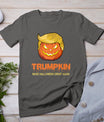 Halloween Trumpkin T-Shirt - Make Halloween Great Again Tee T-Shirt