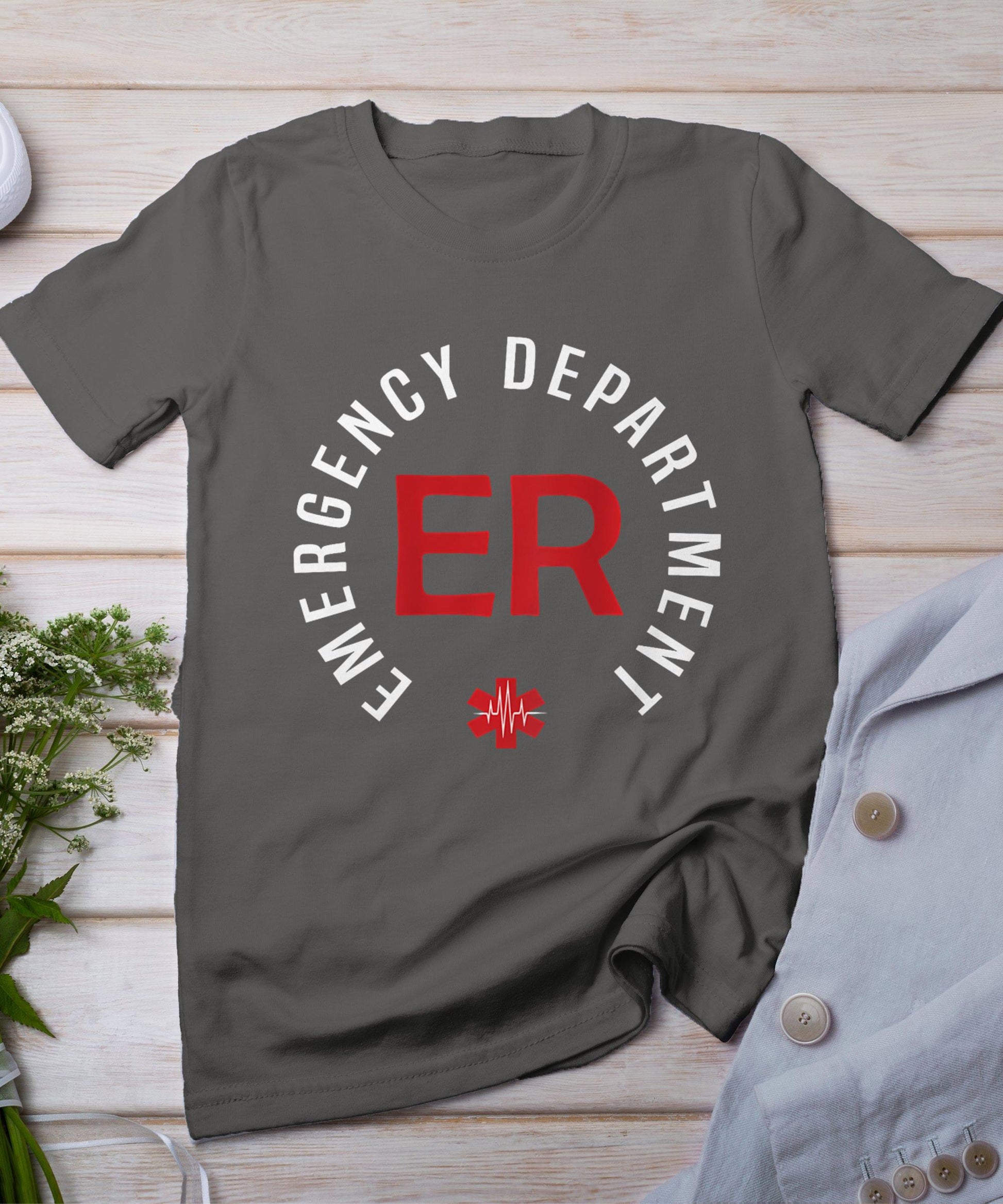 Vintage Emergency Department Emergency Room Nurse T-Shirt