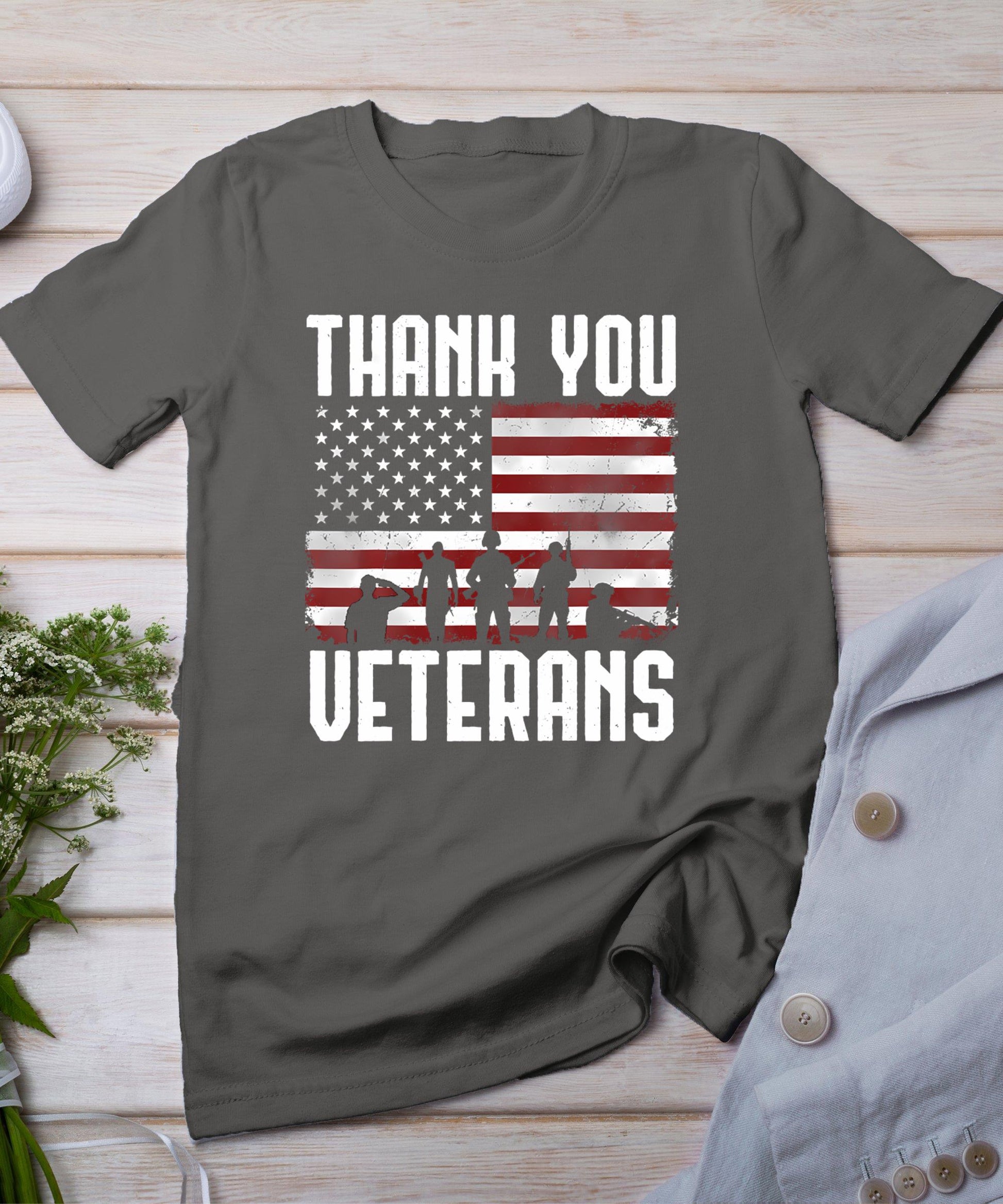 Veterans Day Gifts Thank You Veterans Proud T-Shirt