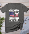 Dad Grandpa Veteran Nothing Scares Patriotic Veterans Day T-Shirt