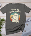 This Is Boo Sheet Ghost Retro Halloween Costume Men Women T-Shirt