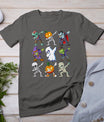 Dabbing Halloween Boys Skeleton Zombie Scary Pumpkin Mummy T-Shirt