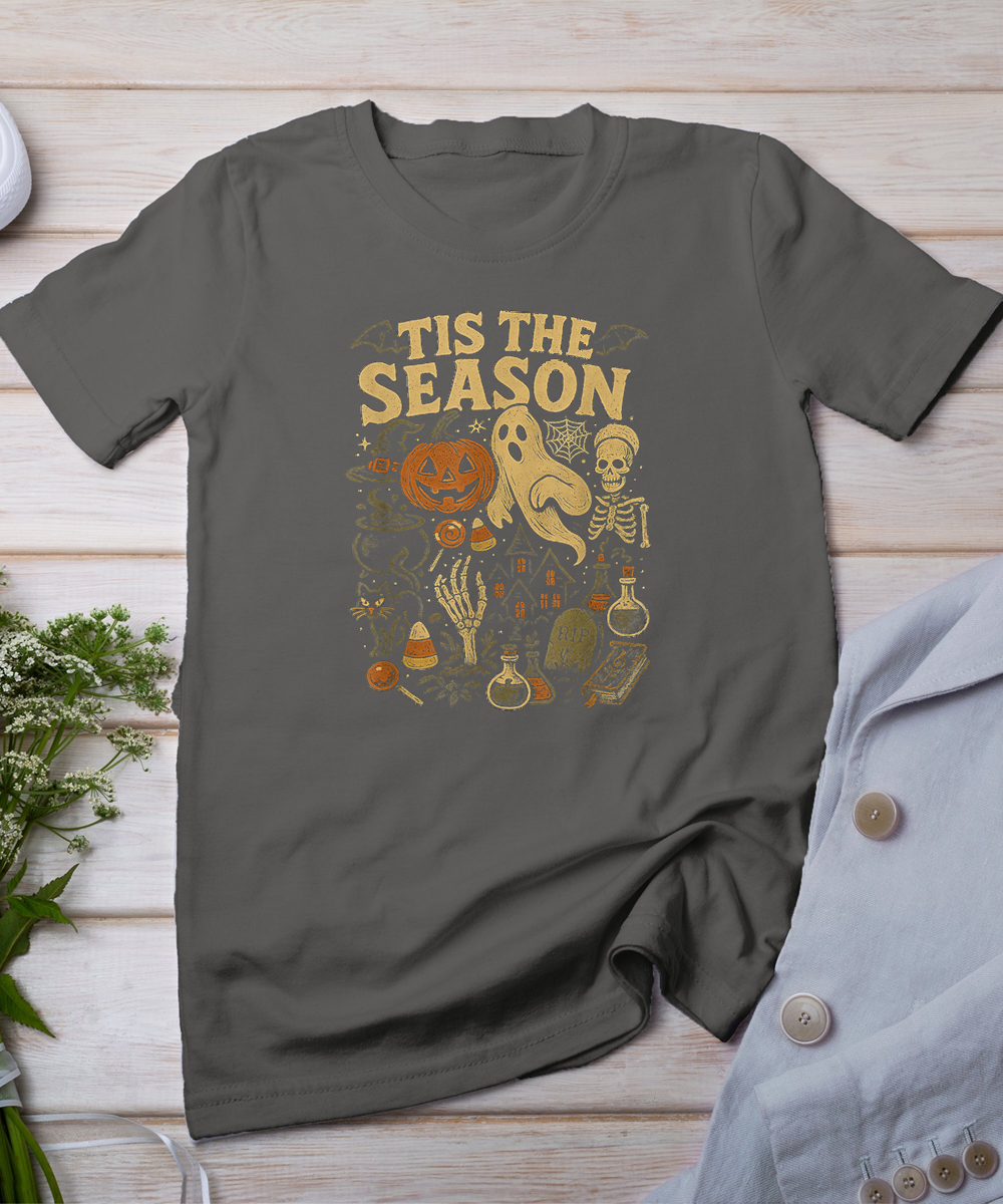 Retro Halloween Tis' The Season T-Shirt
