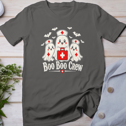 Nurse Halloween Shirts Boo Boo Crew Ghost Squad T-Shirt