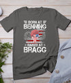 Born At Ft Benning Raised Fort Bragg Airborne Veterans Day T-Shirt