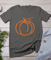 Fall Pumpkin Cute Thanksgiving Autumn Buffalo Plaid Pumpkin T-Shirt