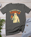 My Favorite Spirit Is Tequila Funny Halloween Party Adult T-Shirt