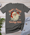 Santa's Favorite Oncology Nurse Vintage Christmas Chemo T-Shirt