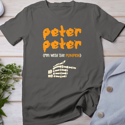Peter Peter Im with The Pumpkin Halloween Costume Men Women T-Shirt