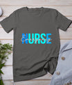 Nursing Thanksgiving Day Stethoscope Fall Nurse T-Shirt