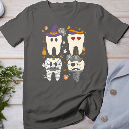 Halloween Dentist Witch Teeth Dental Crew Costume Men Women T-Shirt