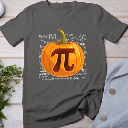 Pumpkin Pie Math Shirt Funny Halloween Thanksgiving Pi Day T-Shirt