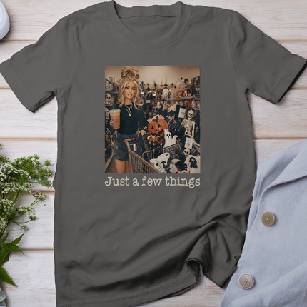 Retro Funny Just A Few Things Ghost Meme Sarcastic Halloween T-Shirt